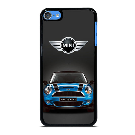 MINI COOPER BLUE CAR iPod Touch 7 Case Cover