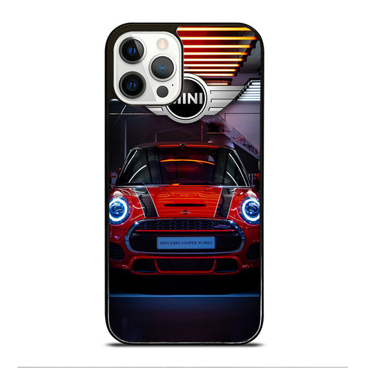 MINI COOPER CAR RED iPhone 12 Pro Case Cover