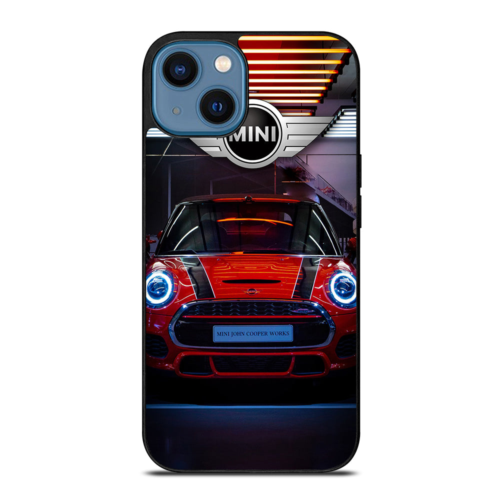 MINI COOPER CAR RED iPhone 14 Case Cover