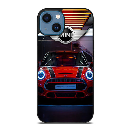 MINI COOPER CAR RED iPhone 14 Case Cover