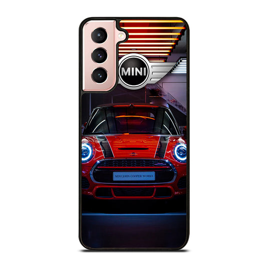MINI COOPER CAR RED Samsung Galaxy S21 Case Cover