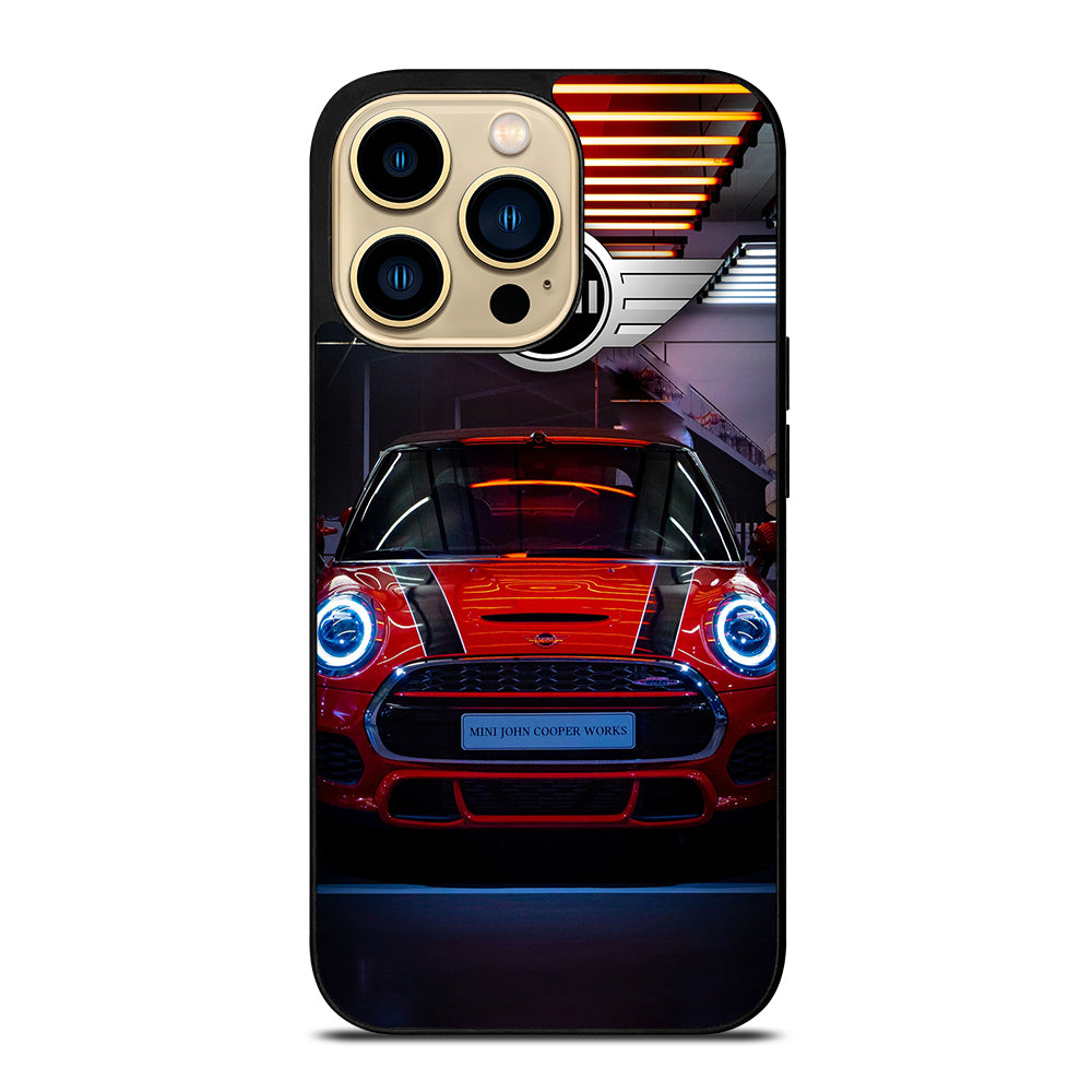 MINI COOPER CAR RED iPhone 14 Pro Max Case Cover