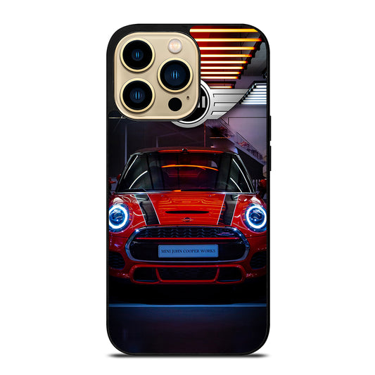 MINI COOPER CAR RED iPhone 14 Pro Max Case Cover