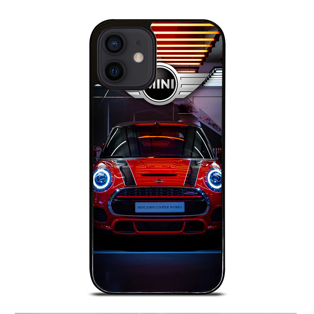 MINI COOPER CAR RED iPhone 12 Mini Case Cover