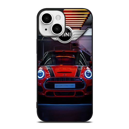 MINI COOPER CAR RED iPhone 13 Mini Case Cover