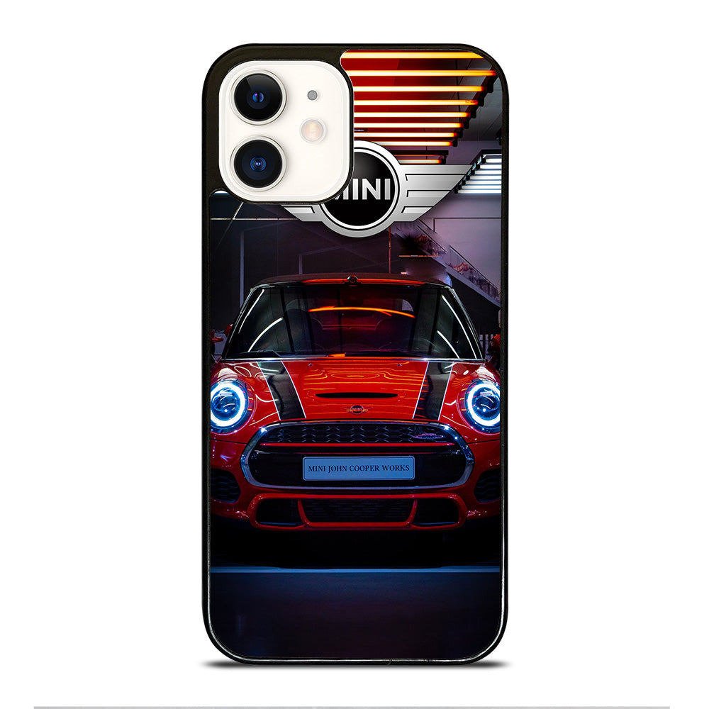 MINI COOPER CAR RED iPhone 12 Case Cover