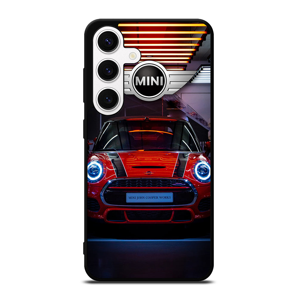 MINI COOPER CAR RED Samsung Galaxy S24 Case Cover