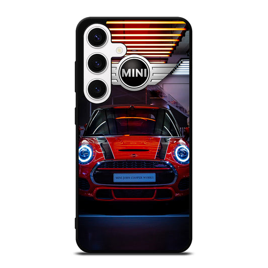 MINI COOPER CAR RED Samsung Galaxy S24 Case Cover