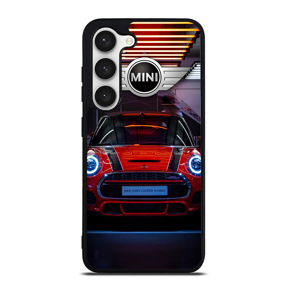 MINI COOPER CAR RED Samsung Galaxy S23 Case Cover