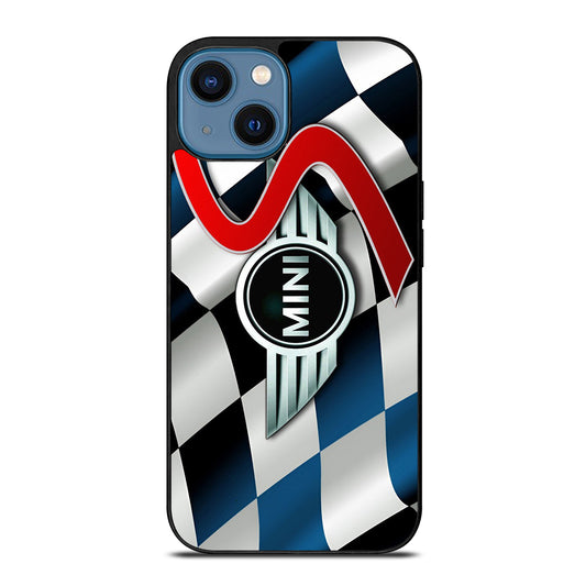 MINI COOPER FLAG iPhone 14 Case Cover