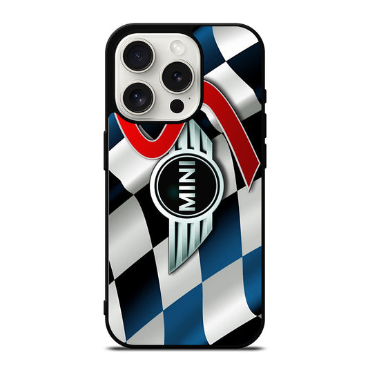 MINI COOPER FLAG iPhone 15 Pro Case Cover