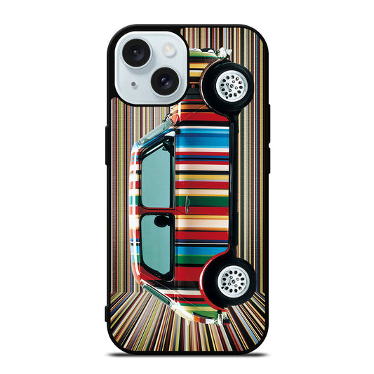MINI COOPER PAUL SMITH 2 iPhone 15 Case Cover