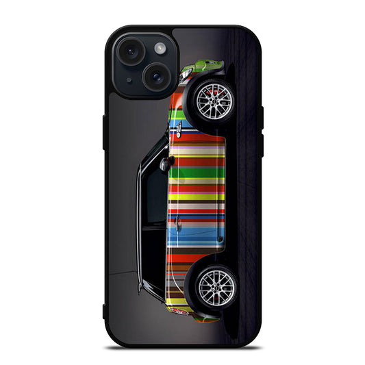 MINI COOPER PAUL SMITH iPhone 15 Plus Case Cover