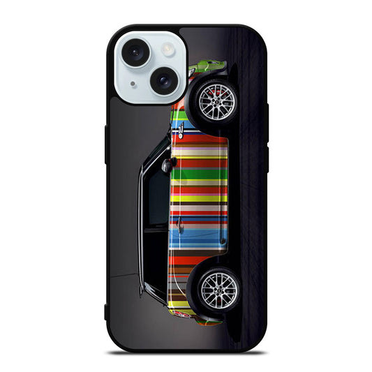 MINI COOPER PAUL SMITH iPhone 15 Case Cover