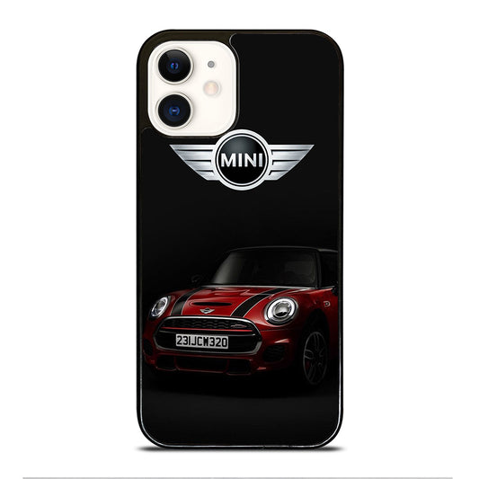 MINI COOPER RED CAR iPhone 12 Case Cover