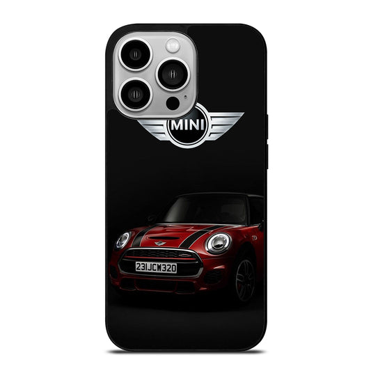 MINI COOPER RED CAR iPhone 14 Pro Case Cover