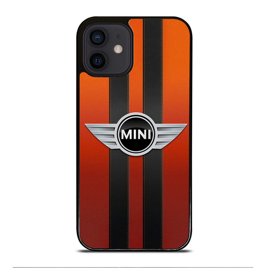 MINI COOPER STRIPE LOGO iPhone 12 Mini Case Cover