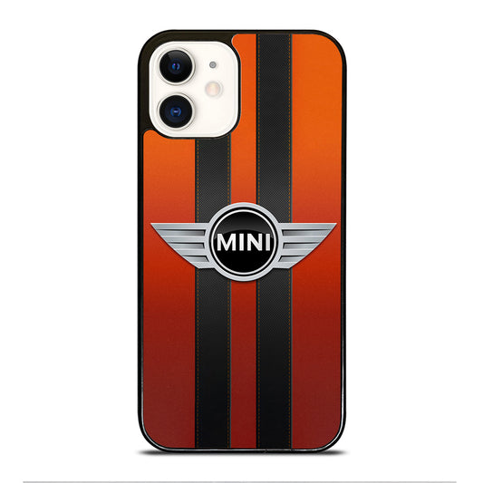 MINI COOPER STRIPE LOGO iPhone 12 Case Cover