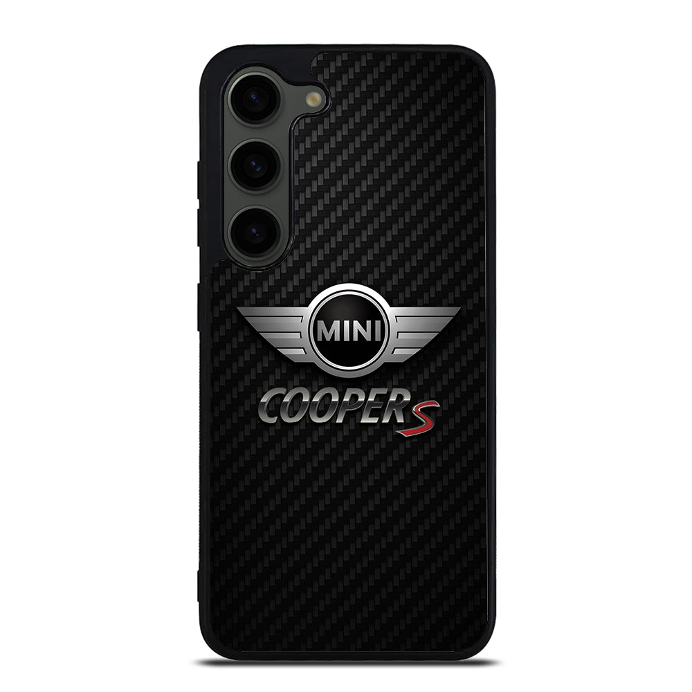 MINI COOPER S CARBON LOGO Samsung Galaxy S23 Plus Case Cover