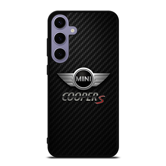 MINI COOPER S CARBON LOGO Samsung Galaxy S24 Plus Case Cover