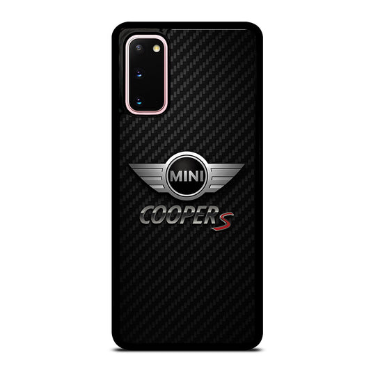 MINI COOPER S CARBON LOGO Samsung Galaxy S20 Case Cover