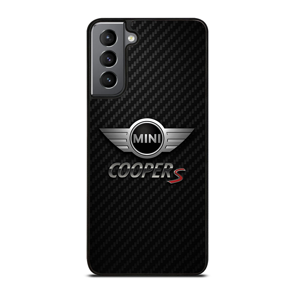 MINI COOPER S CARBON LOGO Samsung Galaxy S21 Plus Case Cover