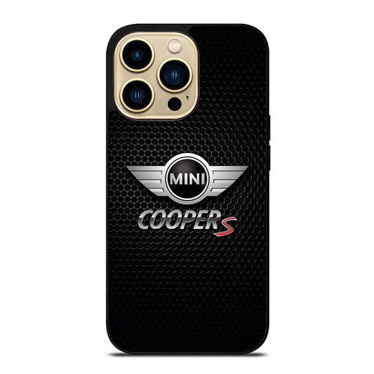 MINI COOPER S METAL LOGO iPhone 14 Pro Max Case Cover