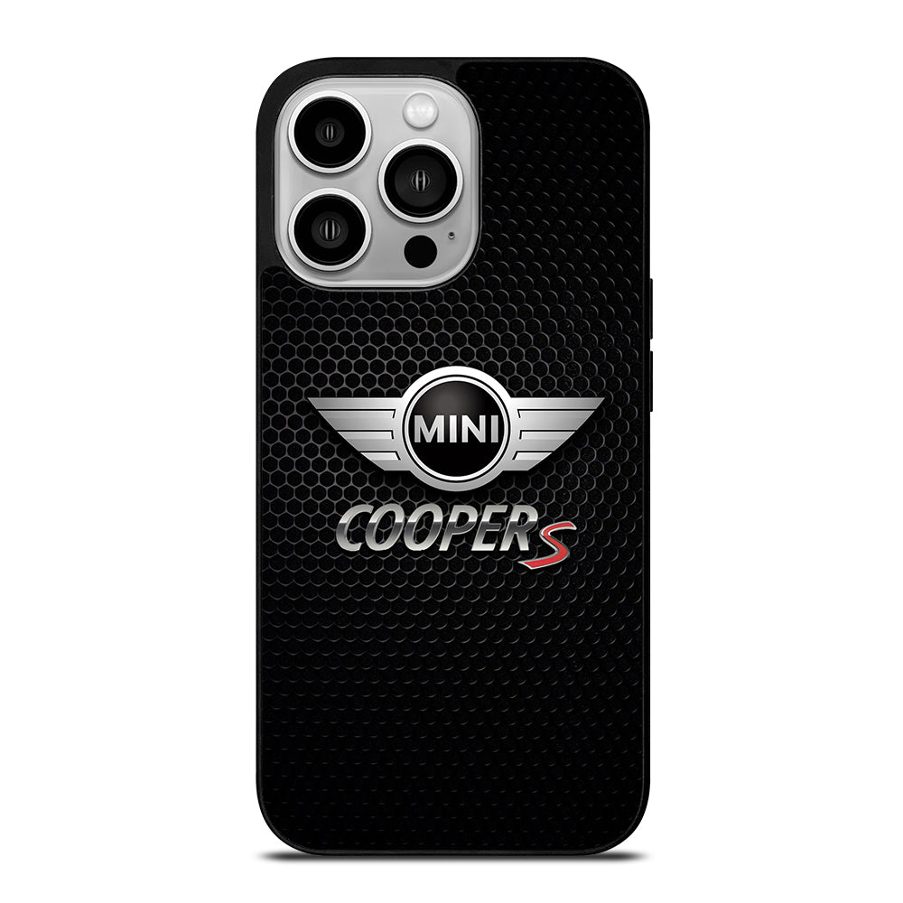 MINI COOPER S METAL LOGO iPhone 14 Pro Case Cover