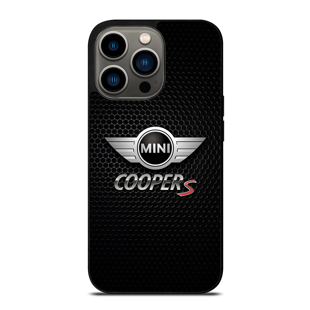 MINI COOPER S METAL LOGO iPhone 13 Pro Case Cover