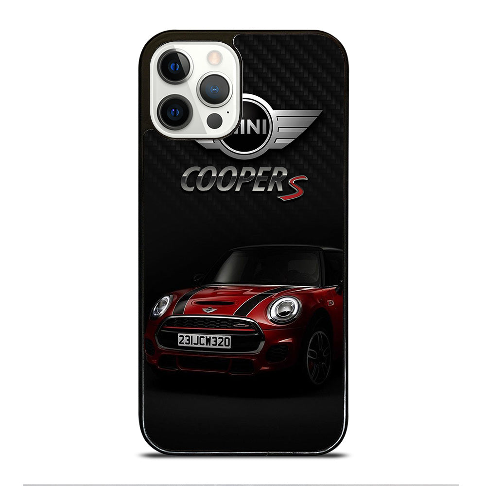 MINI COOPER S RED CAR iPhone 12 Pro Case Cover