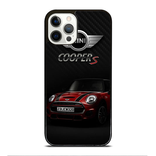 MINI COOPER S RED CAR iPhone 12 Pro Case Cover