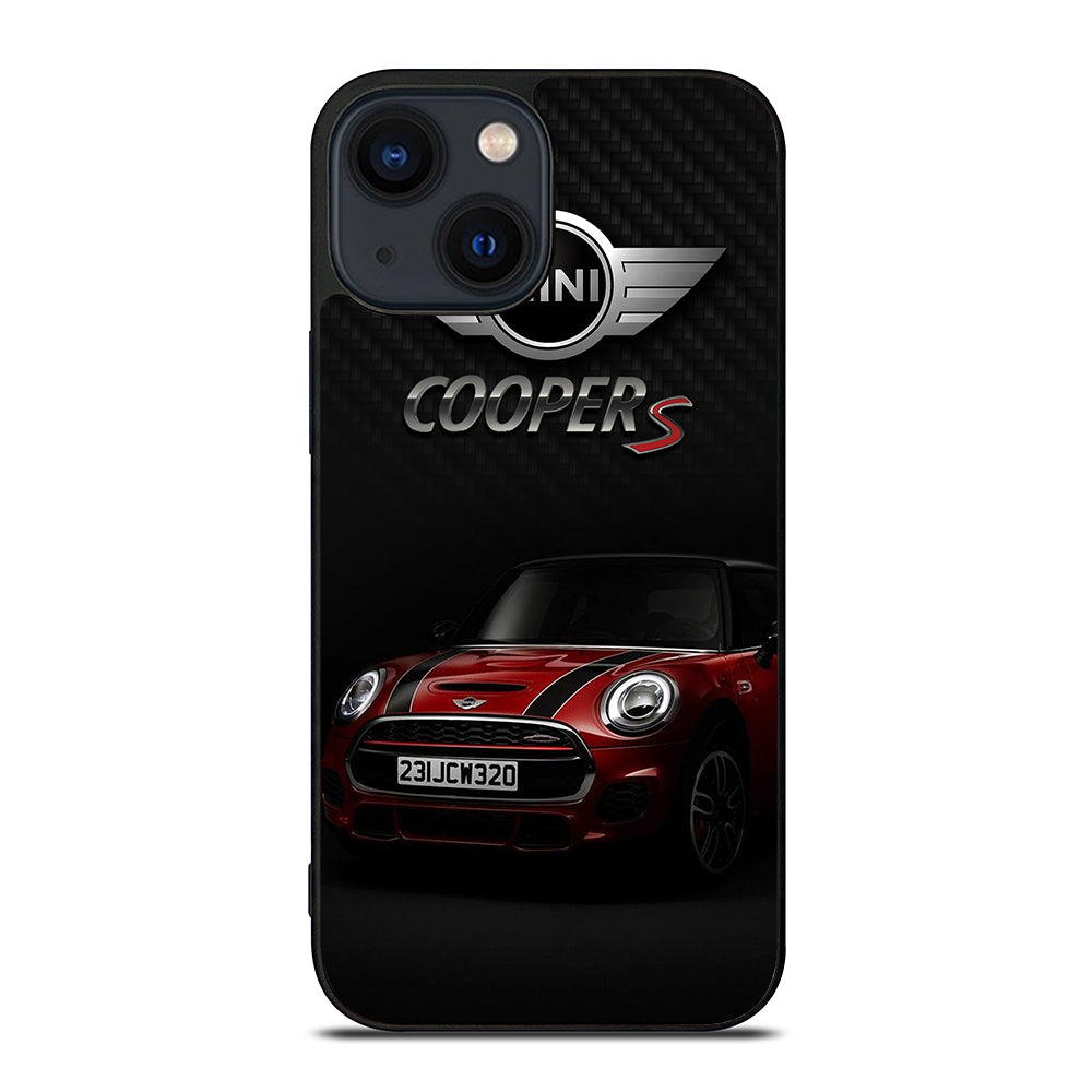 MINI COOPER S RED CAR iPhone 14 Plus Case Cover