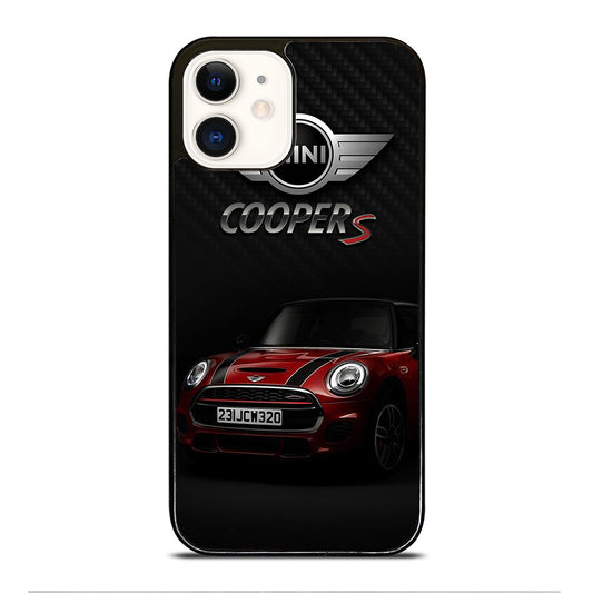 MINI COOPER S RED CAR iPhone 12 Case Cover