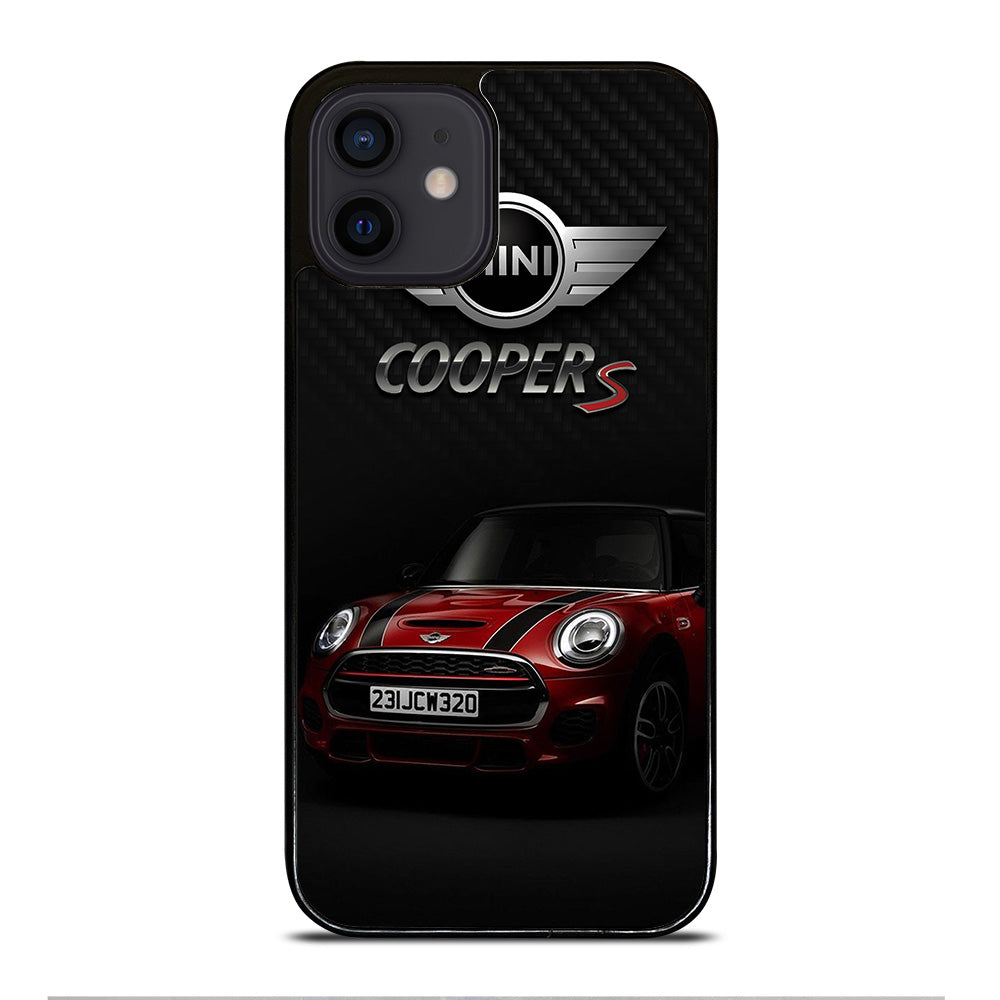 MINI COOPER S RED CAR iPhone 12 Mini Case Cover
