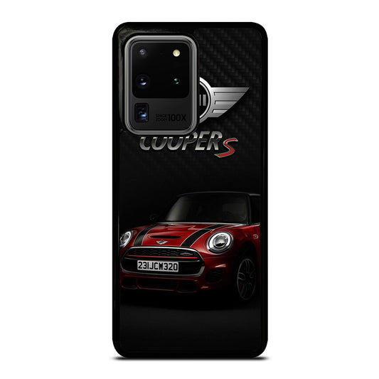 MINI COOPER S RED CAR Samsung Galaxy S20 Ultra Case Cover