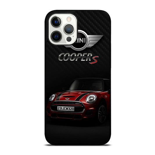 MINI COOPER S RED CAR iPhone 12 Pro Max Case Cover