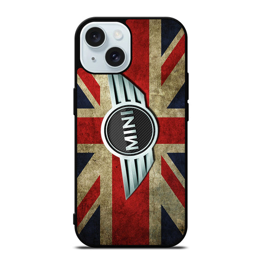 MINI COOPER UNION JACK iPhone 15 Case Cover