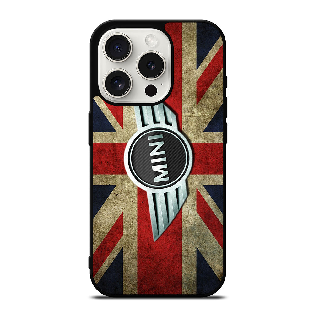 MINI COOPER UNION JACK iPhone 15 Pro Case Cover