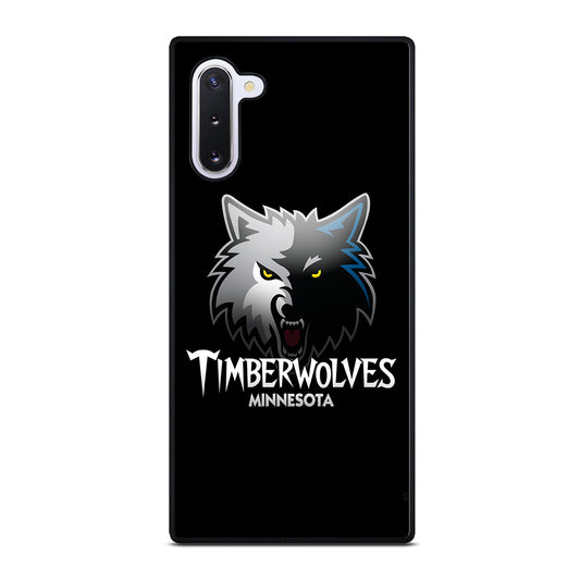 MINNESOTA TIMBERWOLVES NBA ICON Samsung Galaxy Note 10 Case Cover