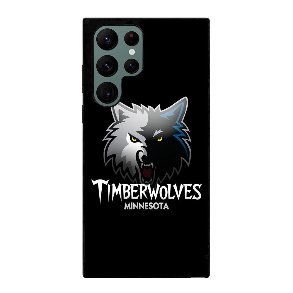 MINNESOTA TIMBERWOLVES NBA ICON Samsung Galaxy S22 Ultra Case Cover