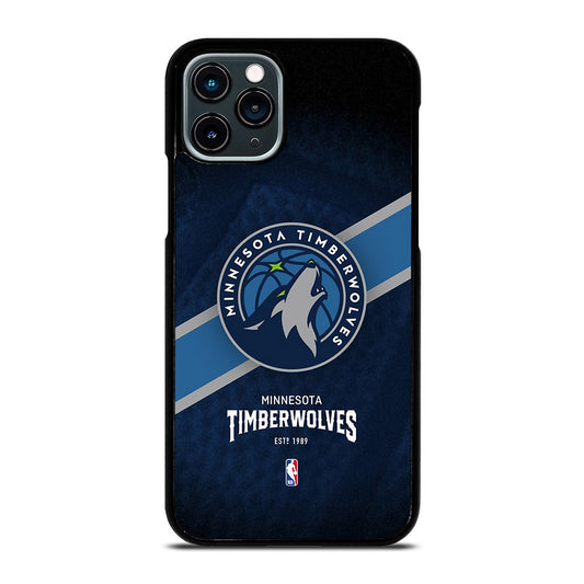 MINNESOTA TIMBERWOLVES NBA LOGO iPhone 11 Pro Case Cover