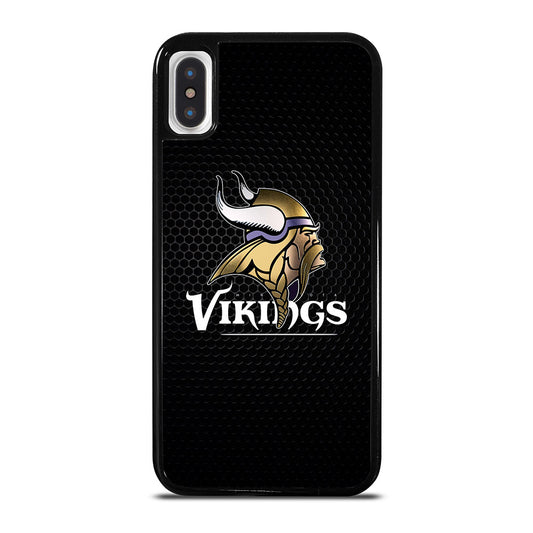 MINNESOTA VIKINGS METAL LOGO iPhone X / XS Case Cover