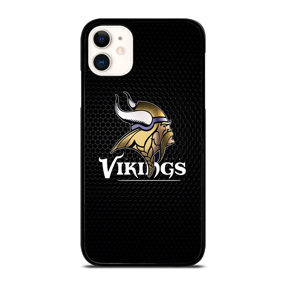 MINNESOTA VIKINGS METAL LOGO iPhone 11 Case Cover