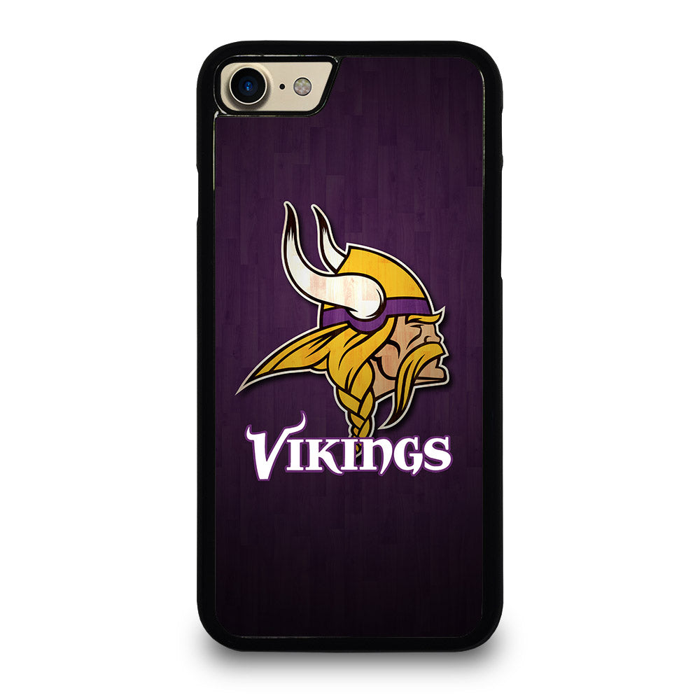 MINNESOTA VIKINGS WOODEN LOGO iPhone 7 / 8 Case Cover