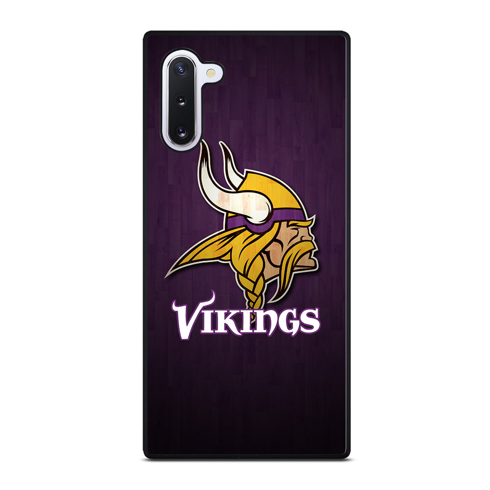 MINNESOTA VIKINGS WOODEN LOGO Samsung Galaxy Note 10 Case Cover