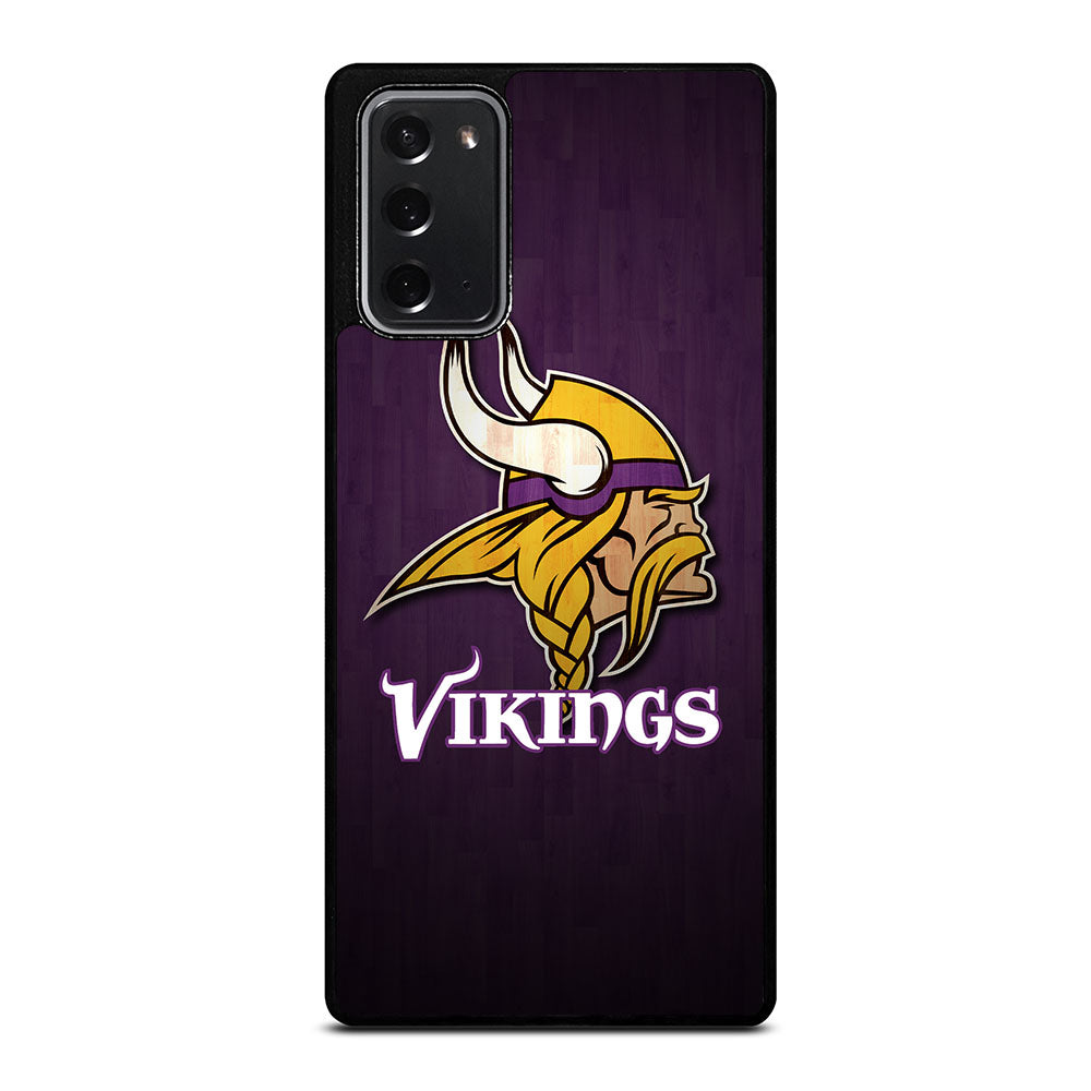 MINNESOTA VIKINGS WOODEN LOGO Samsung Galaxy Note 20 Case Cover