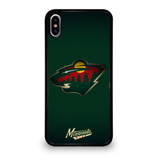 MINNESOTA WILD NHL LOGO 3 iPhone XS Max Case Cover