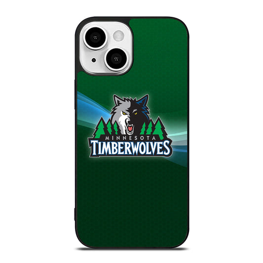 MINNESOTA TIMBERWOLVES BASKETBALL 1 iPhone 13 Mini Case Cover