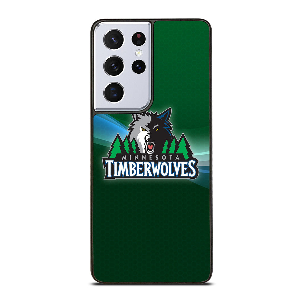 MINNESOTA TIMBERWOLVES BASKETBALL 1 Samsung Galaxy S21 Ultra Case Cover