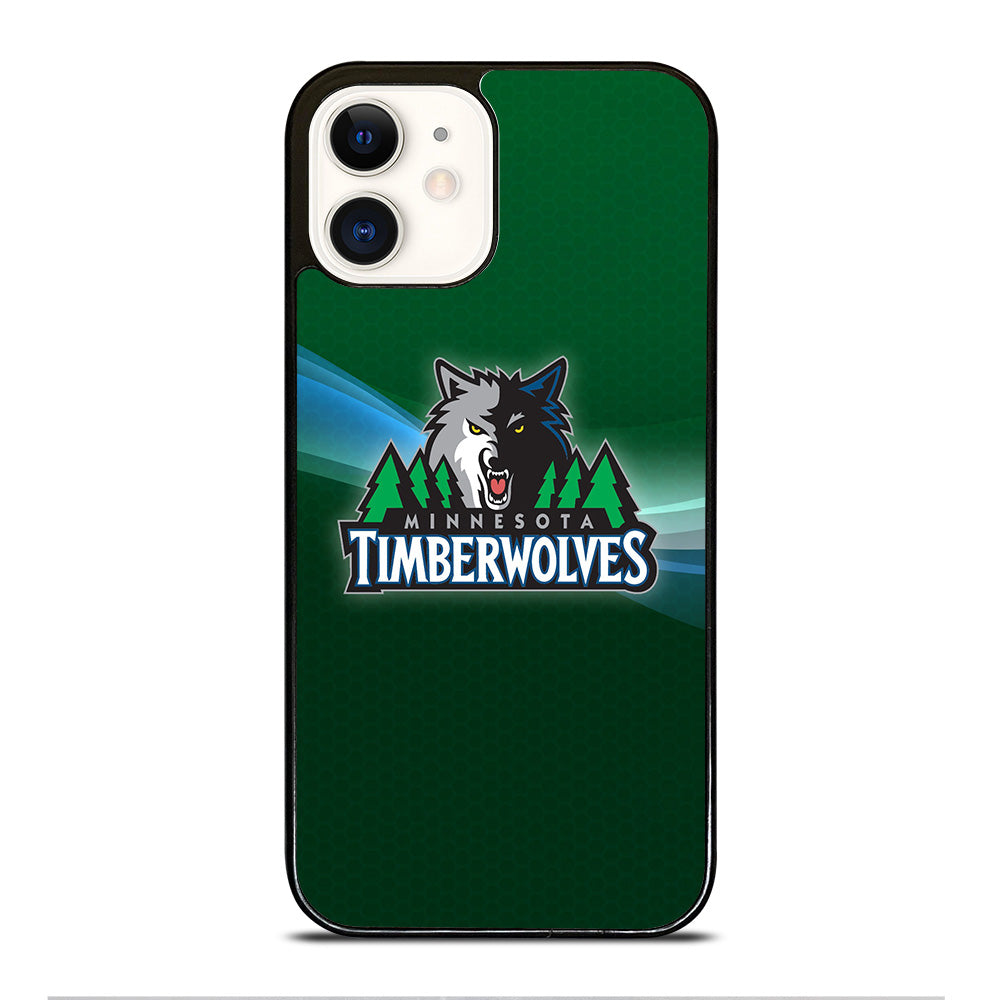 MINNESOTA TIMBERWOLVES BASKETBALL 1 iPhone 12 Case Cover